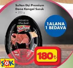 SULTAN ETÇİ PREMİUM DANA KANGAL SUCUK 200 G